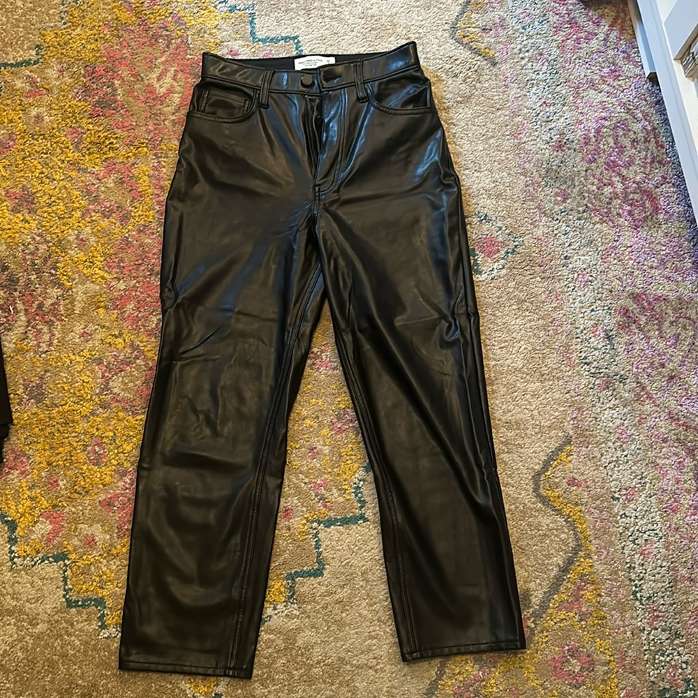 Leather pants